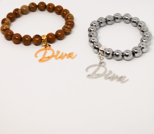 Gold and Silver Diva Bracelet
